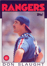 1986 Topps Baseball Cards      761     Don Slaught